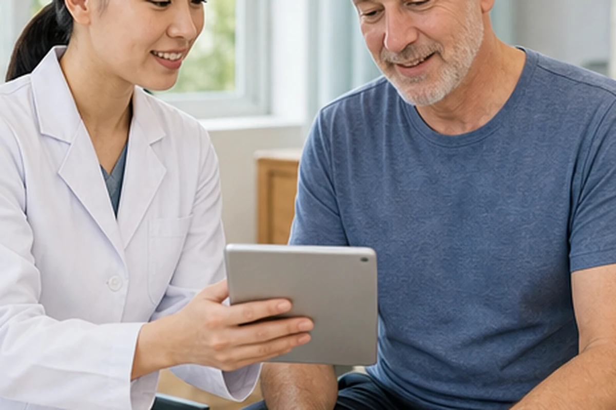 Operation and rehabilitation arrangements after joint replacement