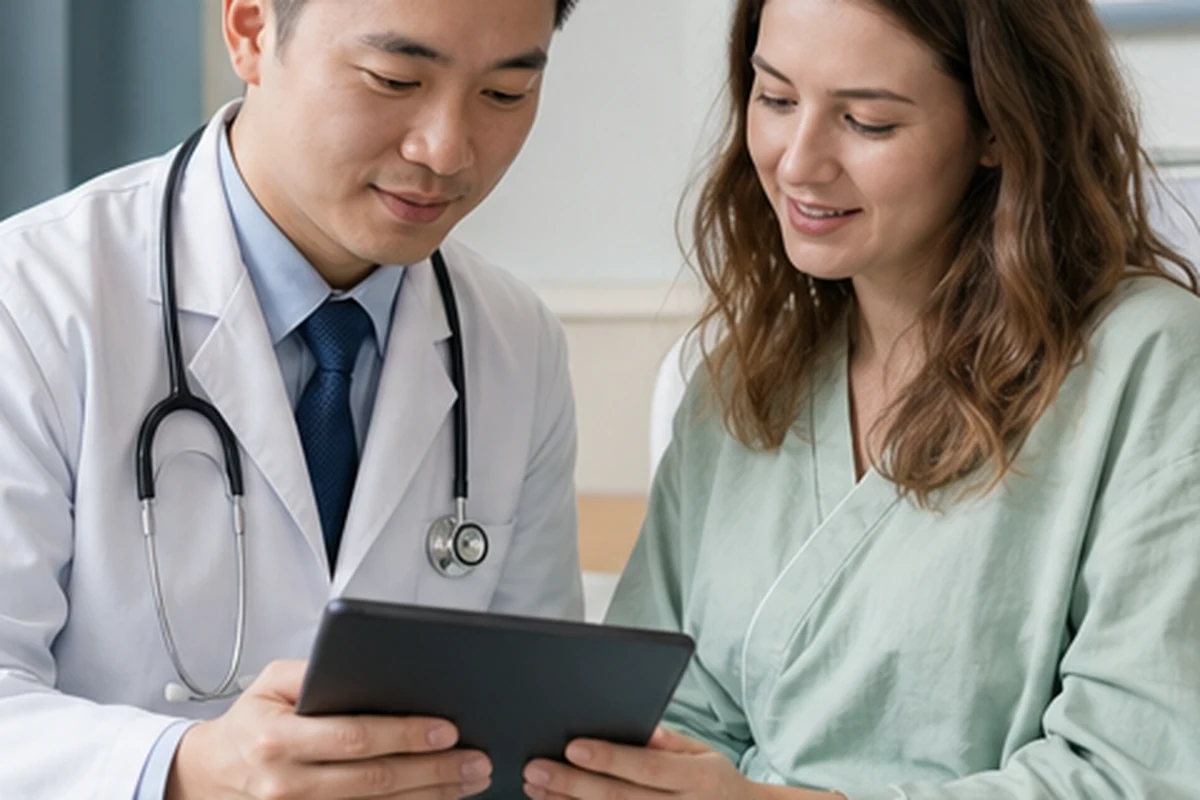 What are the channels of communication to be established on the first day of hospitalization?