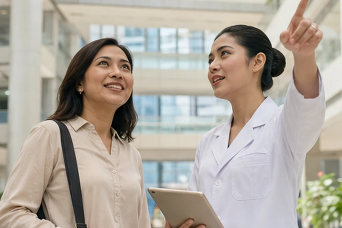 Differences between the Department of International Medical Services, special needs clinics and general clinics