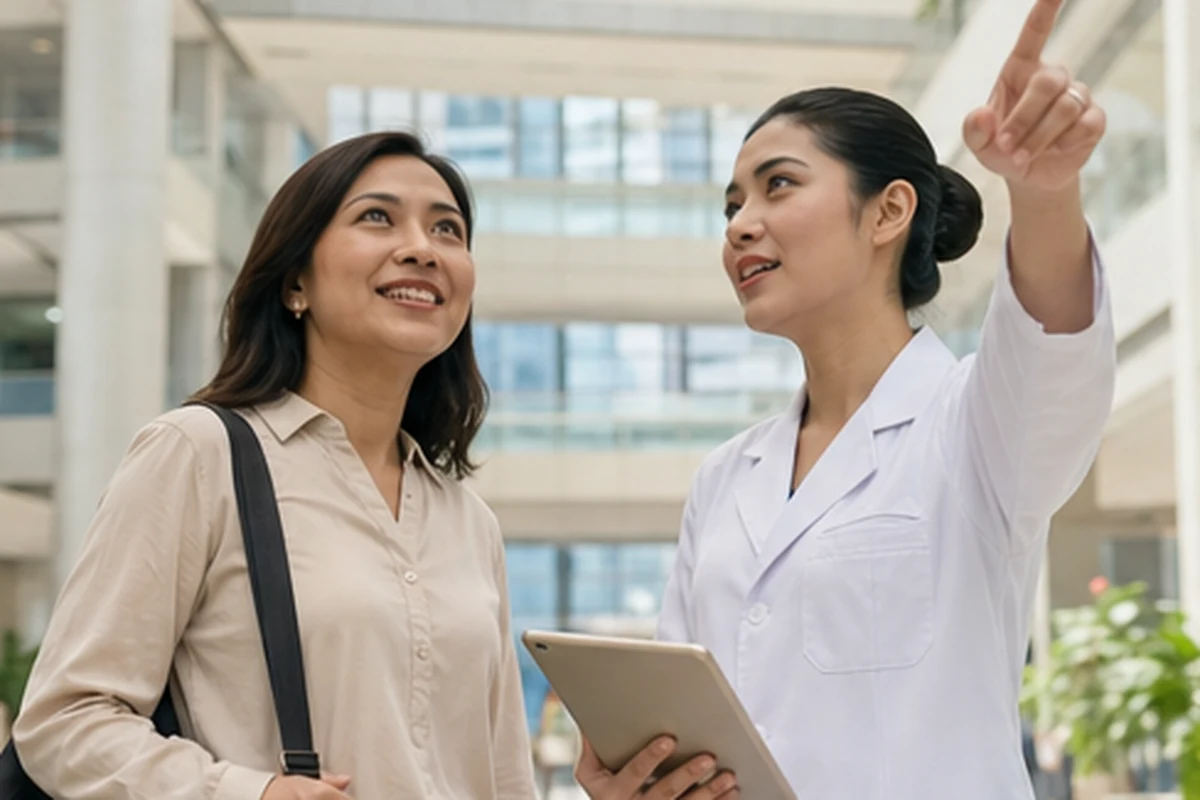 How to confirm visitation, escort and meal rules before hospitalization