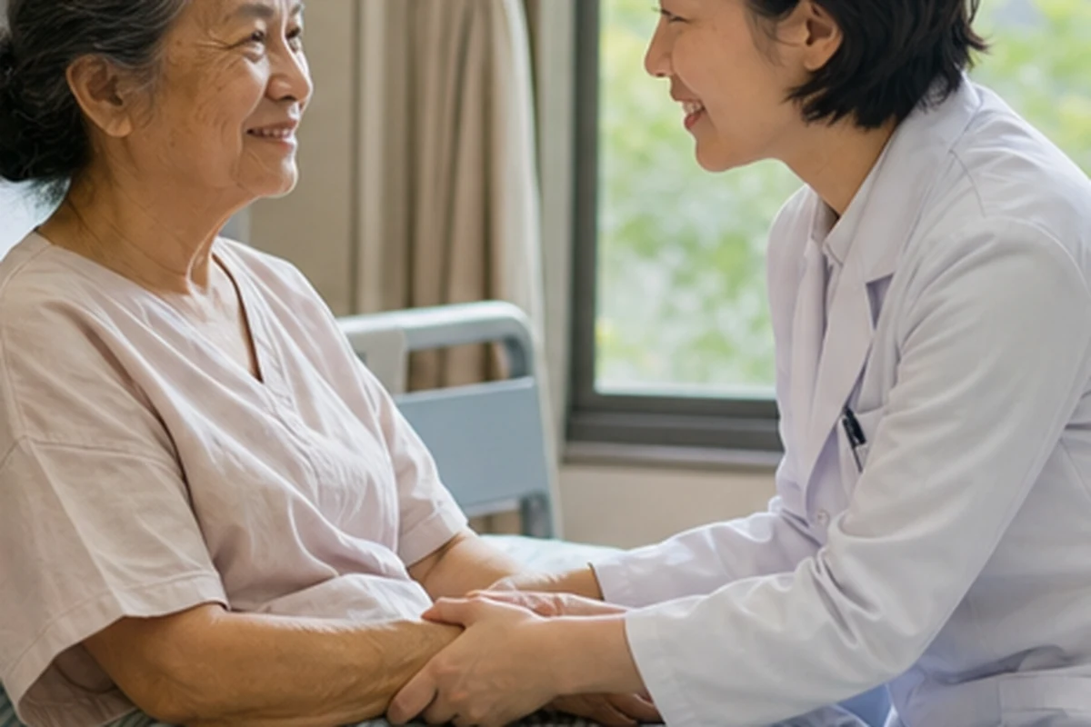 Comprehensive situation: complete release of 70-year-old American patients before their return
