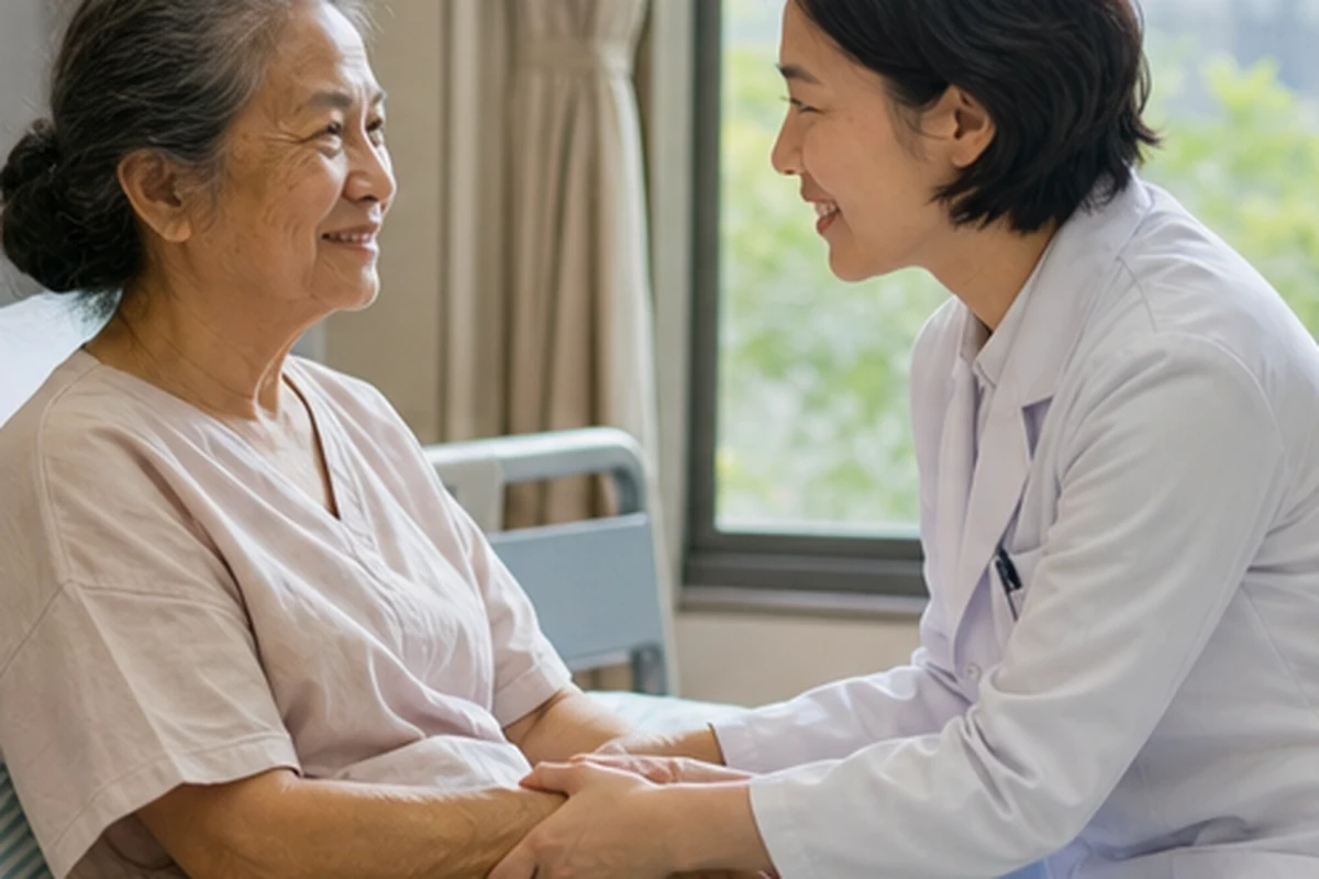 Comprehensive situation: 70-year-old Malaysian patient confirmed to a physician for long flight