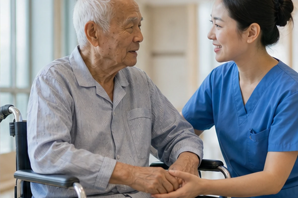 Comprehensive situation: 80-year-old Australian patients place their home care before departure