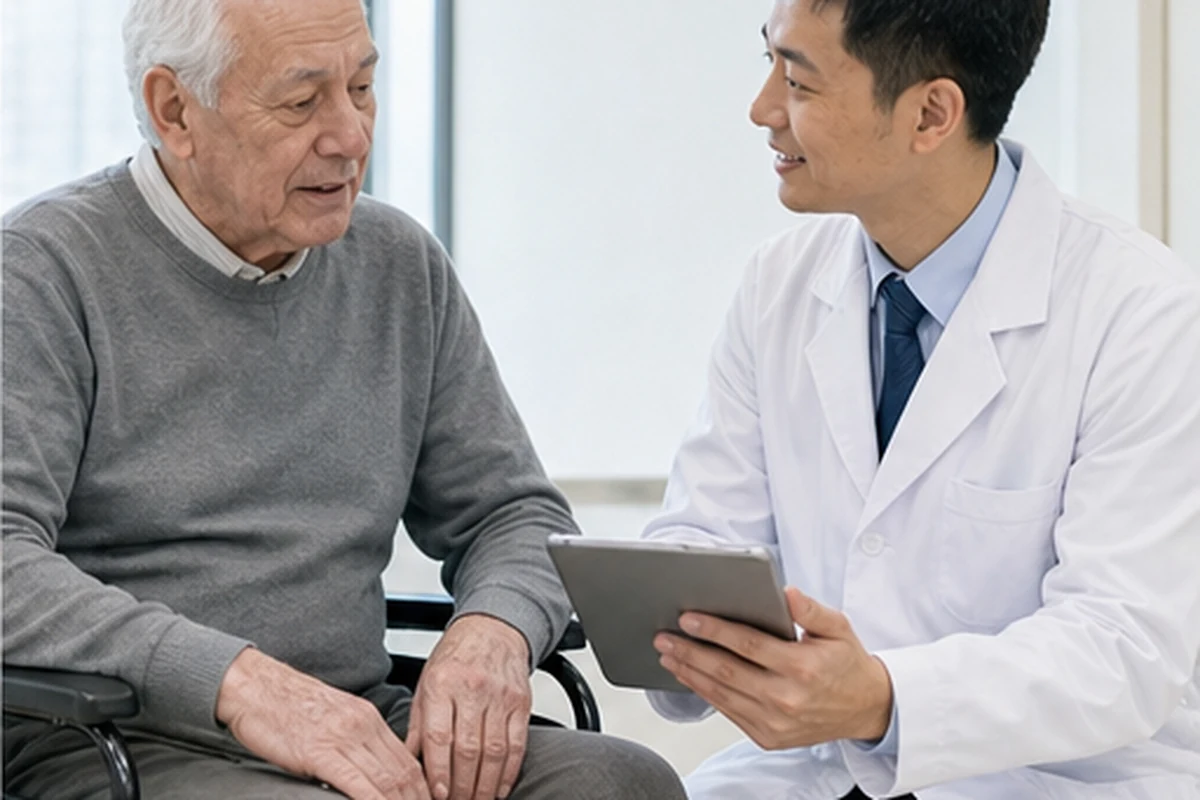 Hair joint replacement counselling: video, mobility and rehabilitation programme